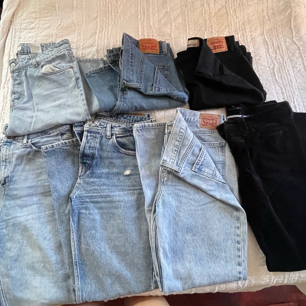 Levi's Light Blue Denim Jeans